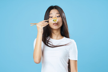 girl with paper airplane