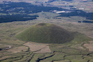 Small Vulcano in Japan Mt Aso