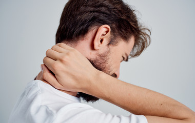 Fototapeta premium young man with headache