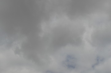 Clouds in the blue sky