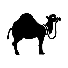 Camel icon vector simple design