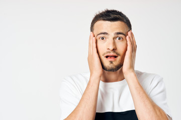 Naklejka premium portrait of a man