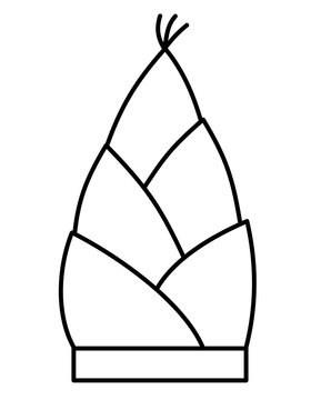 タケノコ(線画)