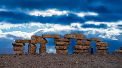 Makhtesh Ramon IN Mitzpe Ramon Negev desert of southern Israel