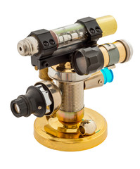 Steampunk device. Steel and bronze parts.