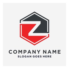 Letter Z logo icon design template elements