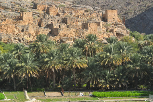 Wadi Ghul in sultanate Oman