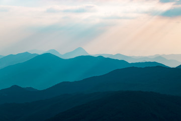 Naklejka premium mountain