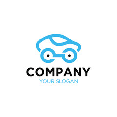 Car line Logo and symbols Vector app. Logo, line.