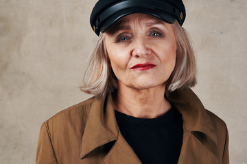 portrait of a woman in hat