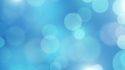 defocused particles background blue video - Powered by Adobe