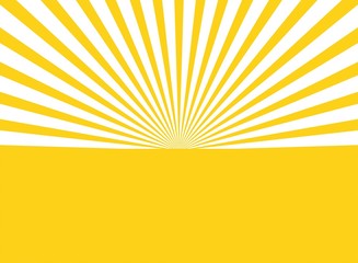 Sunlight abstract background. Yellow color burst background.