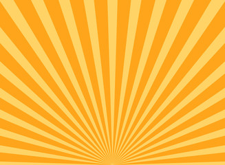 Sunlight abstract background. orange color burst background.
