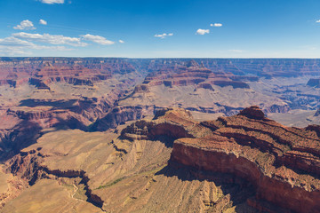 Fototapeta na wymiar Steep slopes of the Grand Canyon, Arizona, USA.