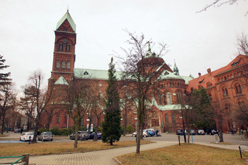 Obraz premium Panewniki Bazylika św. Ludwika Króla i Wniebowzięcia NMP