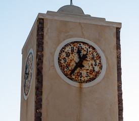 Oia clock tower