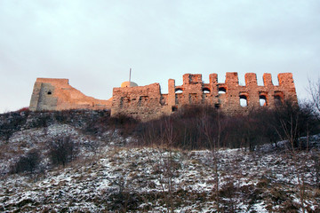 Rabsztyn, zachód słońca, 