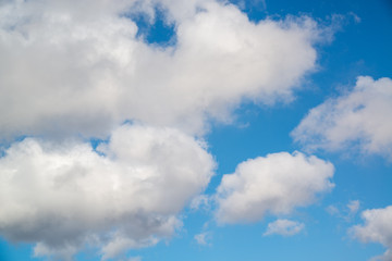 Obraz premium 雲の多い空