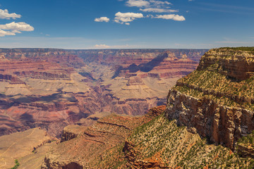 Grand Canyon view from South Rim, Arizona, USA.