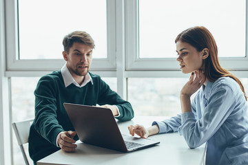 Obraz premium business people working in office