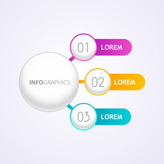 circle infographic concept. vector infographics