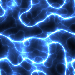 magical blue power field seamless background