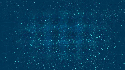 Digital Network System Technology Background,Line connection and Internet Concept design,Vector illustration.