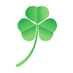 Fototapeta premium leaf clover, vector design