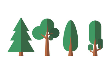 Set of vector trees 