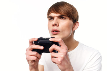 Fototapeta premium woman with gun