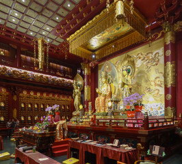 Buddha temple in Singapore
