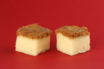 Kuih Getuk Getuk Ubi coconut brown sugar potato sweet cake desert