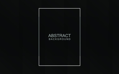 Fototapeta premium Black Abstract Geometric Background. Modern Shape Concept
