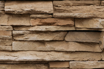 background of stone wall