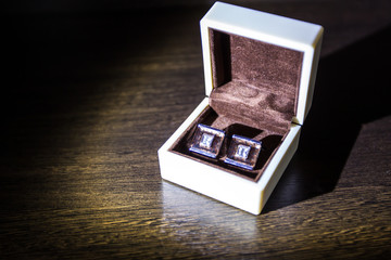 golden ring in a box