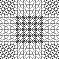 Seamless pattern geometric.Black and white background.Design for background