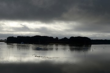 Fototapeta premium Île de Gavrinis dans le Golfe du Morbihan