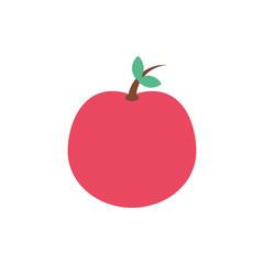 Isolated apple fruit vector design