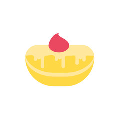 Isolated sweet cake vector design