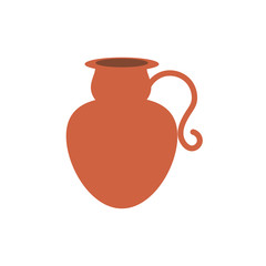 Isolated water pitcher drink vector design