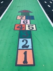 Hopscotch Game Playground
