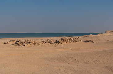 Views around Hawar Island in the Arabian Gulf, Bahrain