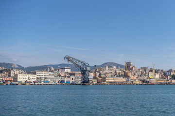 Obraz premium Genoa from the sea