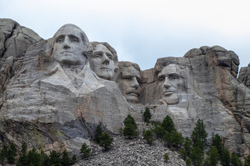 Mount Rushmore National Memorial Keystone, South Dakota, United States July 4, 2019 Mt Rushmore 