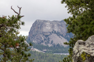 Mount Rushmore National Memorial Keystone, South Dakota, United States July 4, 2019 Mt Rushmore 