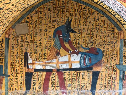Egypt Art On Walls