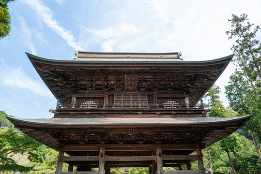 A shrine in Kamakura in Japan