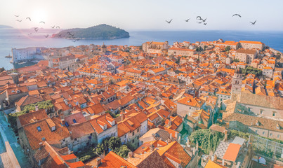 Sunrise in Dubrovnik, Croatia