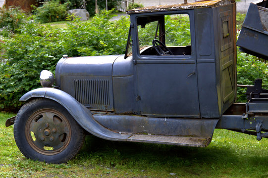 Old historic truck in remote Alaska