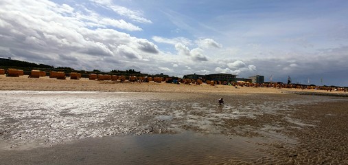 beach in winter